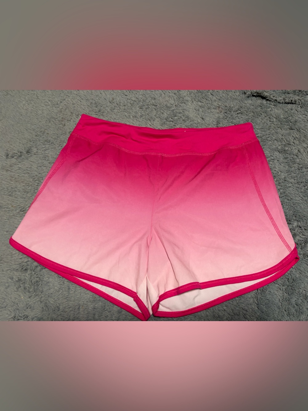 Ombre Pink Women's Boyshorts - Gradient Comfort